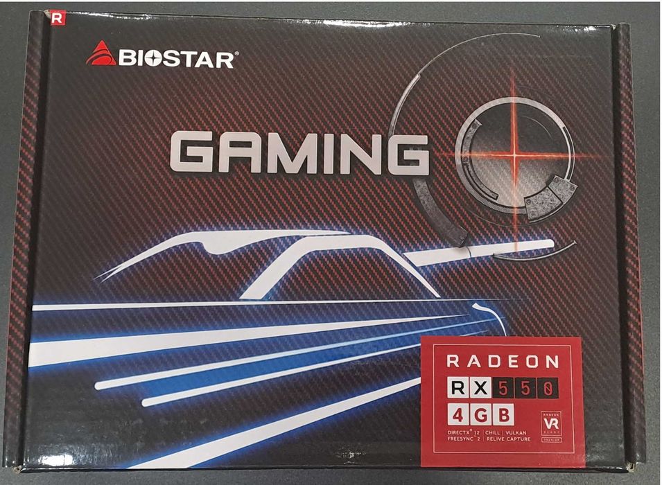 Видео карта BIOSTAR Radeon RX550, 4GB, GDDR5, 128 bit