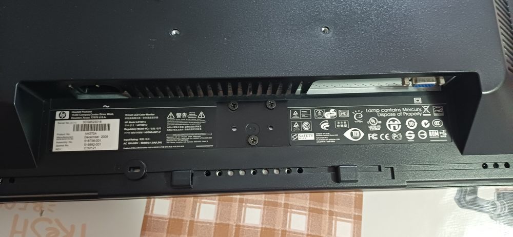Monitor LCD HP LE1901w 19 inch