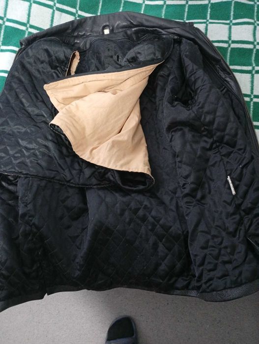 Мъжко кожено яке размер XL eстествена