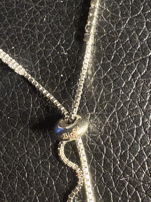 НОВА Сребърна гривна 925, регулируема + кутийка