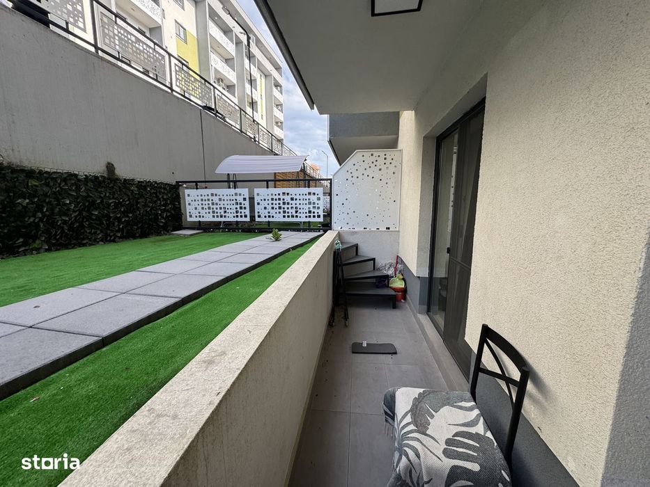 Bloc nou 2 camere 55 mp și grădină 80 mp modern