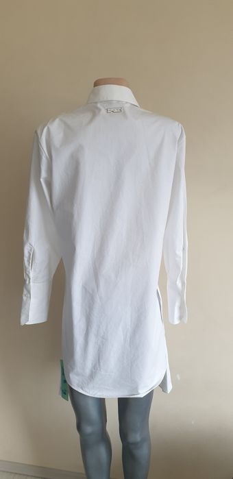 Off White Cotton Dress Italy  40 / М НОВО! ОРИГИНАЛ! Дамска Рокля!