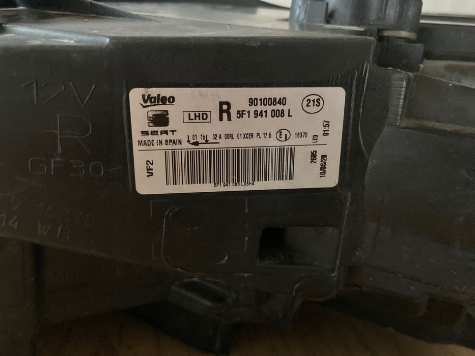 Девен фар Seat Leon. Сеат Леон. 17-20г. 
Full Led. Valeo. 90100840.