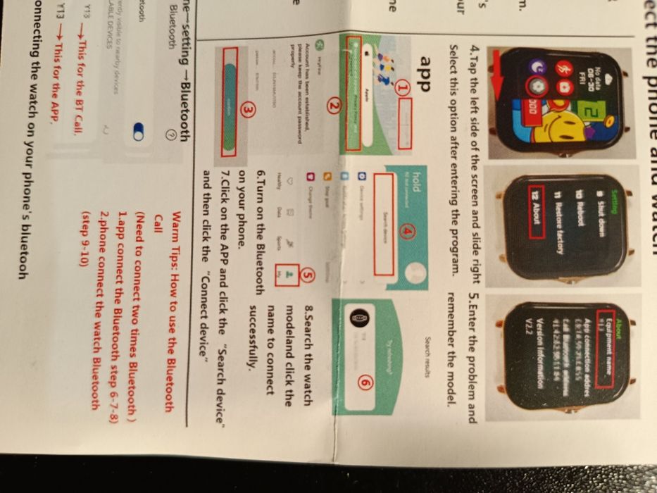 Smart watch nou iOS Android