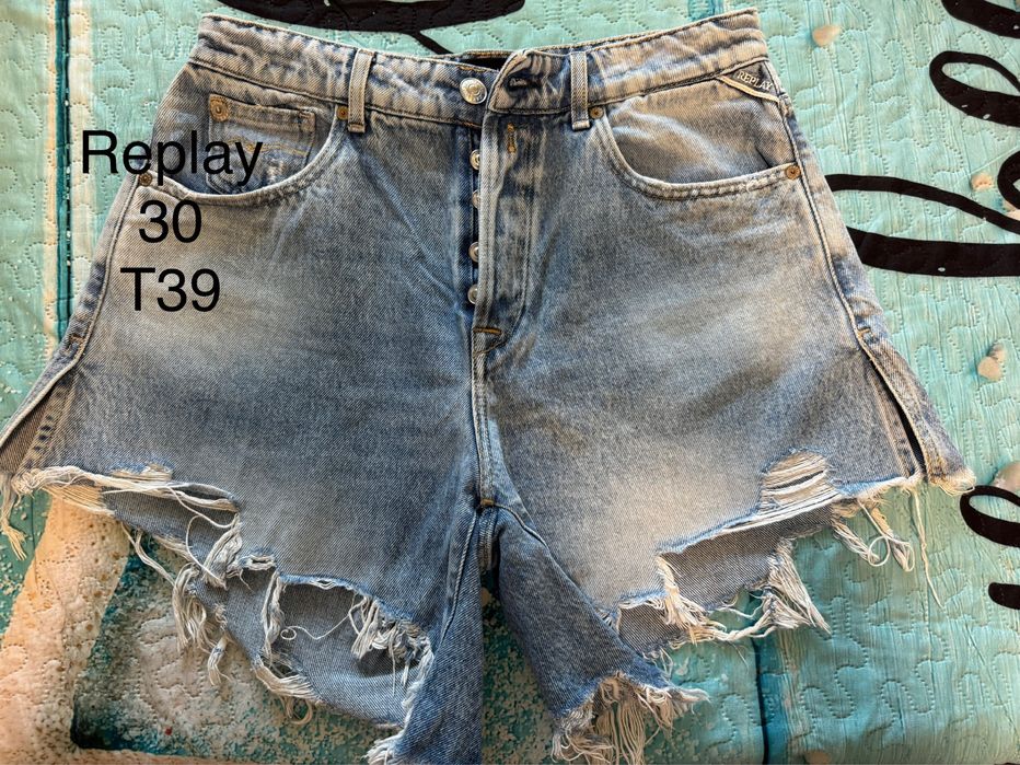 Къси дънки на Replay,G-Star,Pull&bear Л/ХЛ