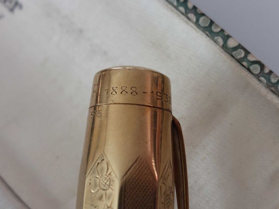 RRR-Златна 14к писалка PARKER(Паркер)солидно злато 14 к