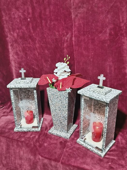 Felinar cimitir funerar granit