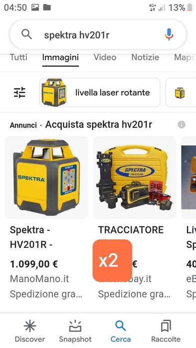 Nivela Laser rotativ, nu Bosch 360 Profesional, Spektra 201R NOU