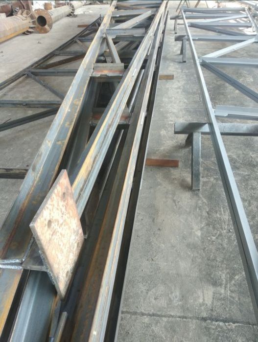 Tom va naveslar Изготовление металлических фермы / Metall fermalar is