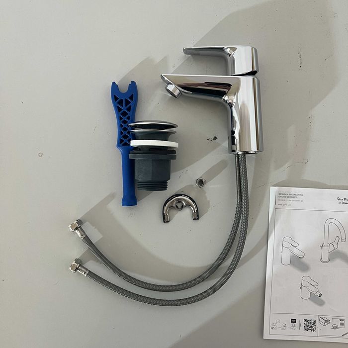 GROHE StartEdge – Baterie pentru lavoar, economisire apă