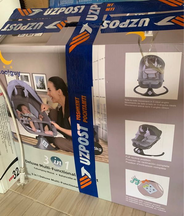 Продам детскую электронную качелю 3-в-1