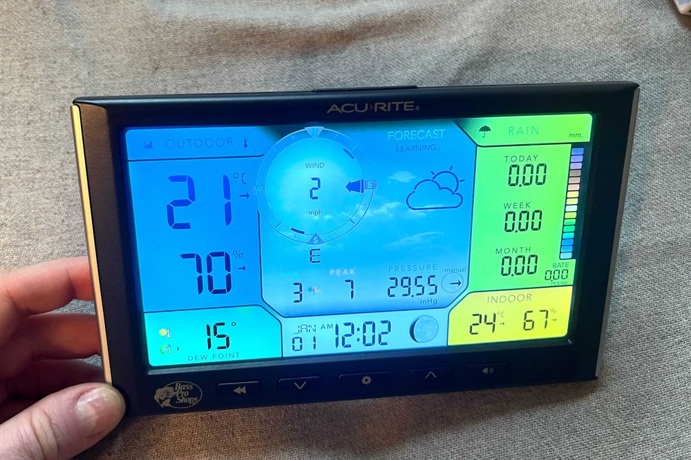 Statie meteo profesionala AcuRite 5 in 1 noua completa