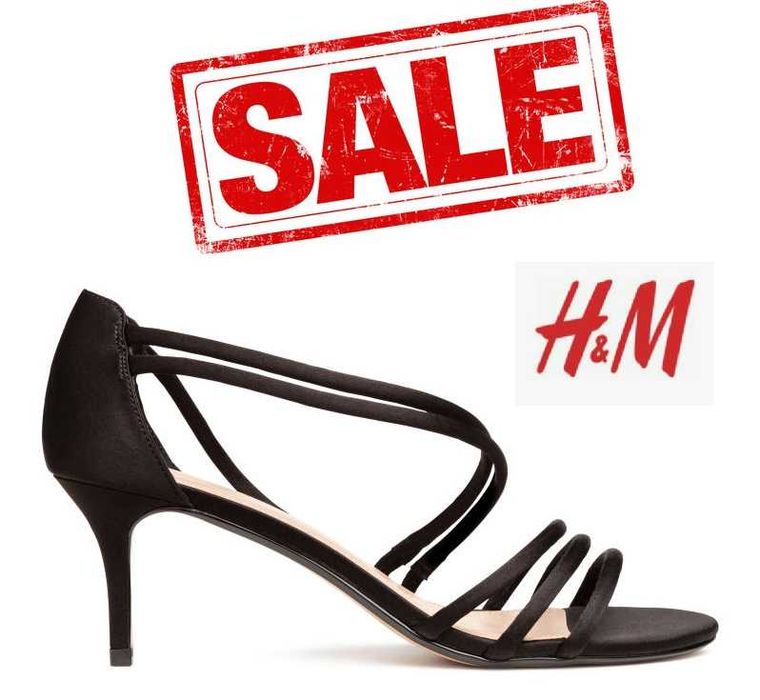Сатиновые элегантные босоножки H&M. Новые!
