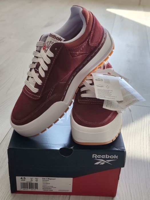 Reebok Club C Megacourt  естествена кожаа 35-ти размер