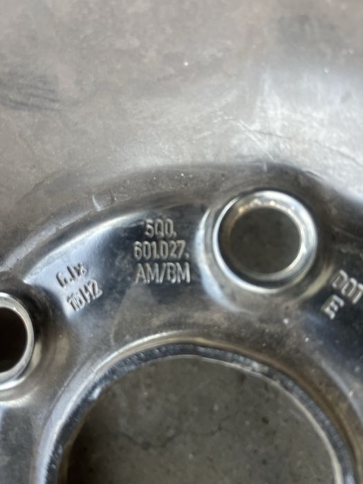 2 бр. джанти 16” 5х112 с гуми 205/60/16 VW Skoda Seat