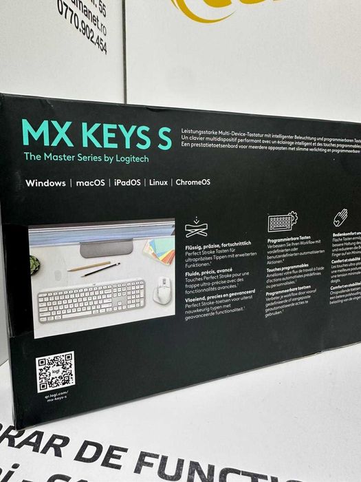 Tastatura wireless Logitech MX Keys S -I-