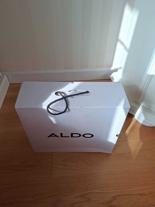 Ghete botine din piele naturala, Aldo, noi in cutie, nr 36