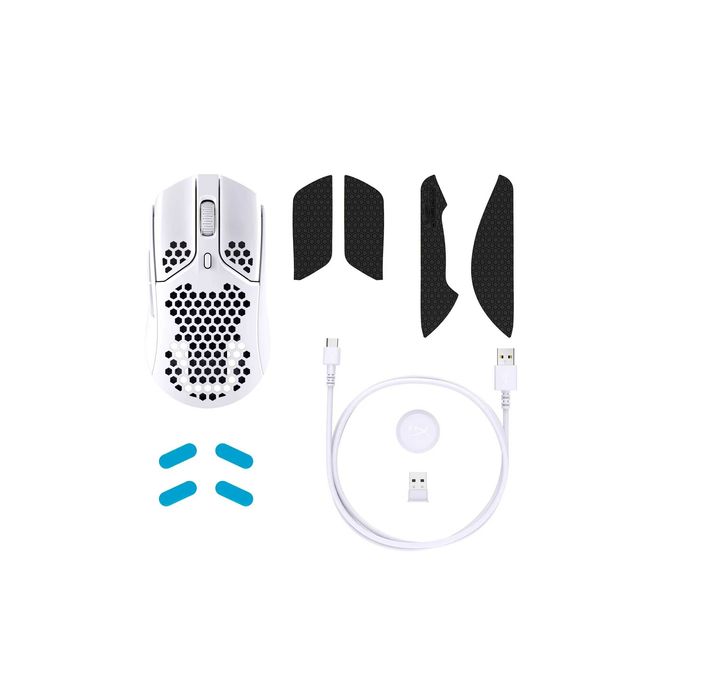 ^Игровая мышь HyperX Pulsefire Haste Wireless - White