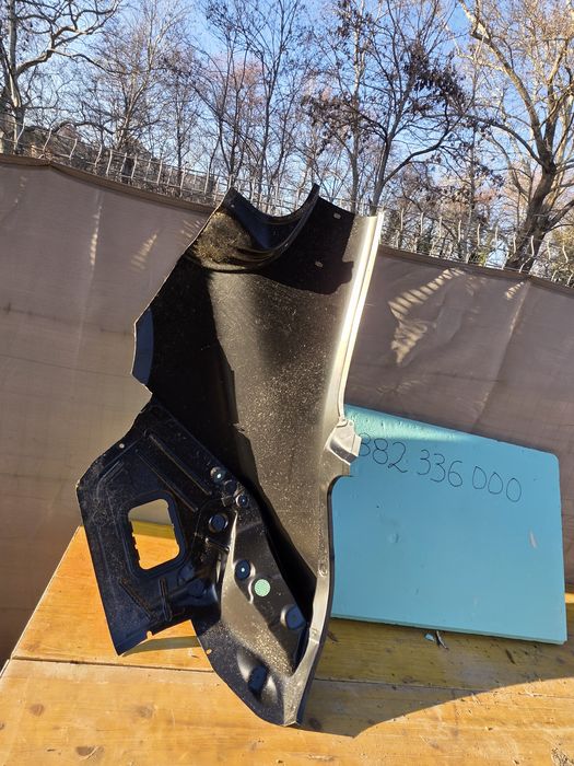 Mercedes benz CLA w118 19- заден десен панел калник