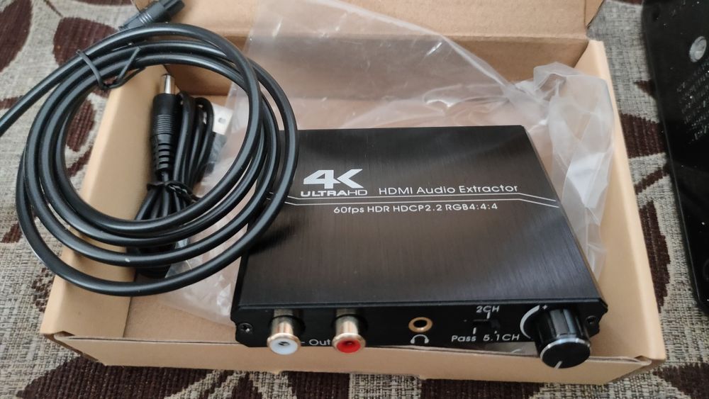 4K HDMI Audio extractor