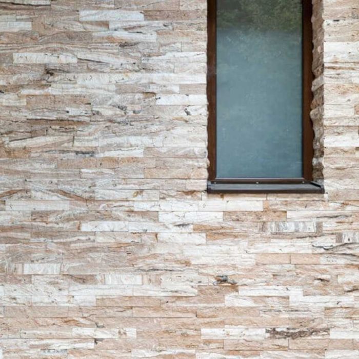 Travertin Bej Scapitat  15 x 5 x 2 cm 94,53 +TVA / mp