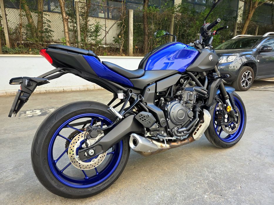 Yamaha MT-07 2025, 8.600 km, garanție producător, ca noua