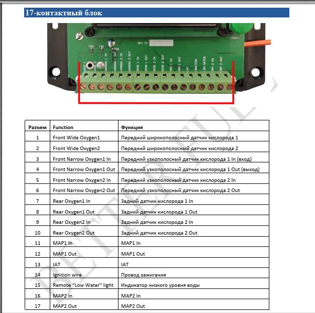 Блок управления Pro Tuner для HHO