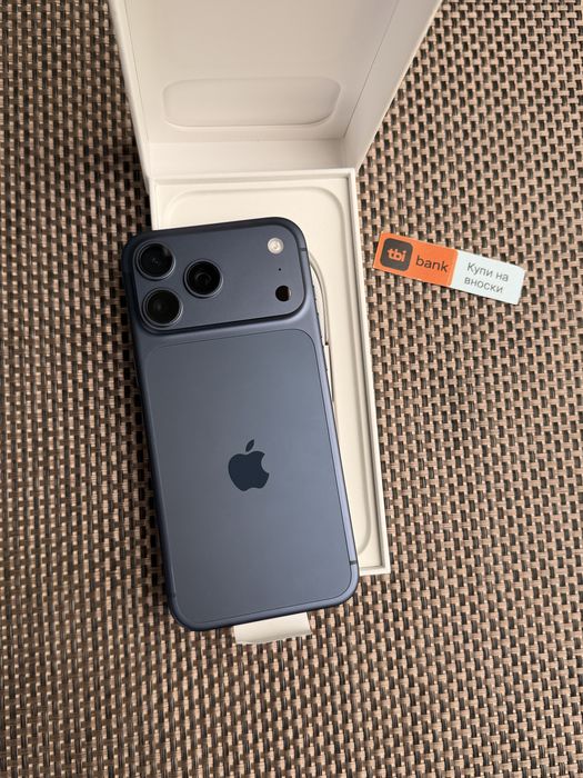 НОВ! 512Gb *ЛИЗИНГ* iPhone 17 Pro Max Deep Blue / ГАРАНЦИЯ