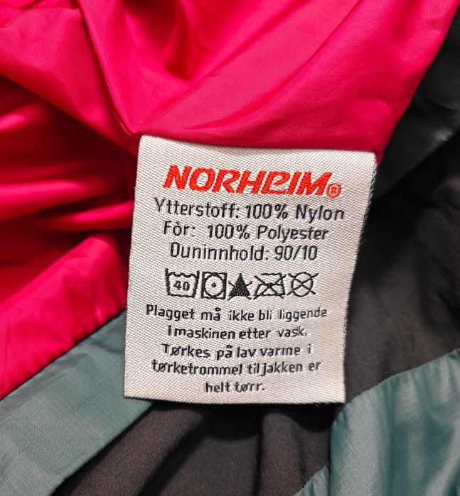 Norheim Дамско яке пуфер с качулка и пух размер 36 / S