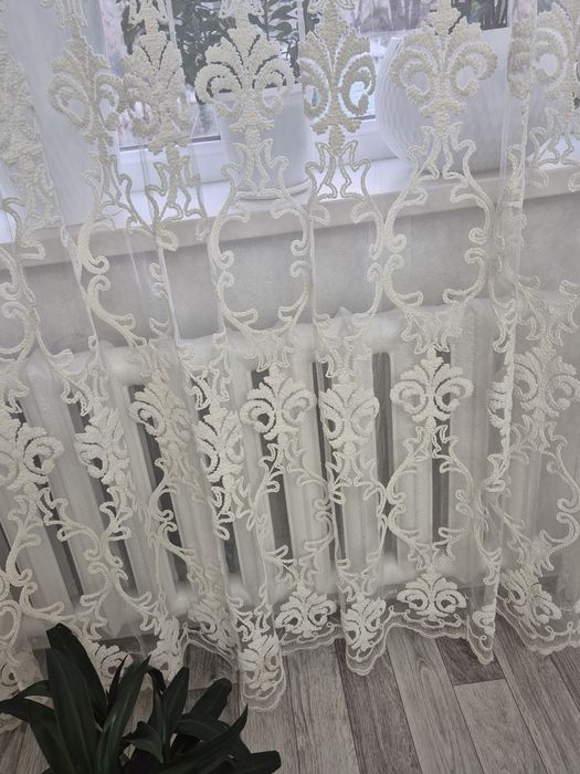 Тюль штора красивая