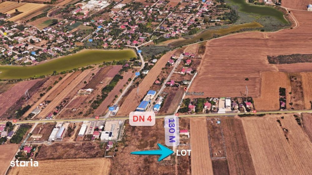 Lot pentru casa Frumusani– Orasti. Plata in rate.