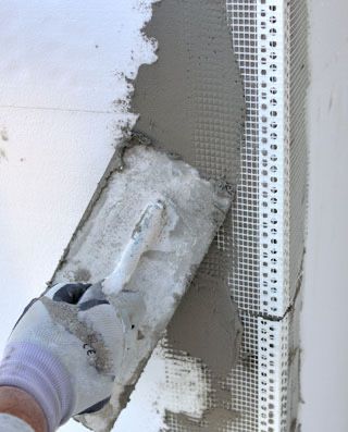 Делаем мокрый фасад за 15$ со всеми матерялом