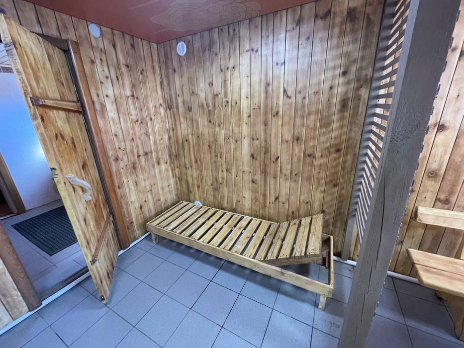 Баня  веник тазик два ковша