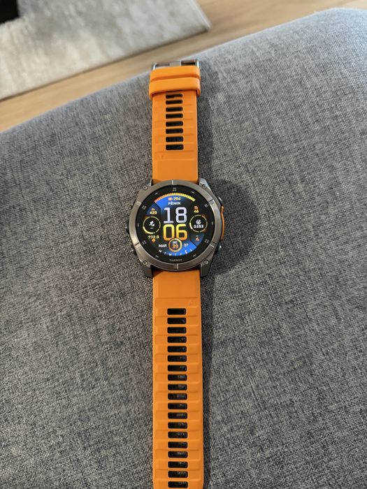 Garmin Fenix 8 titanium Orange 51 mm
