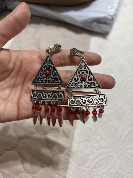 Серебряные серьги