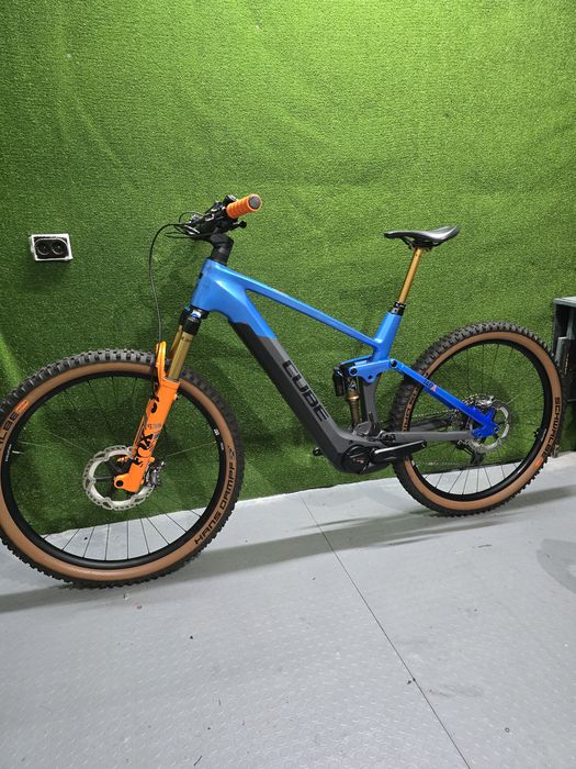 Cube Stereo Hybrid 140 HPC Actionteam 750 карбонов планински велосипед