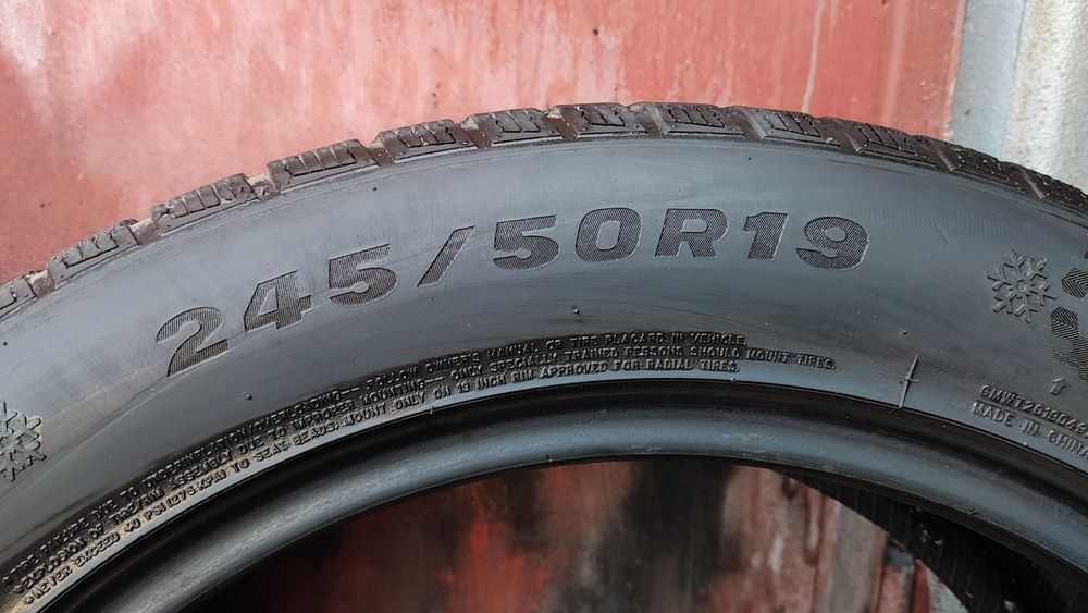 2бр. зимни гуми 245/50/19 Gripmax Winter