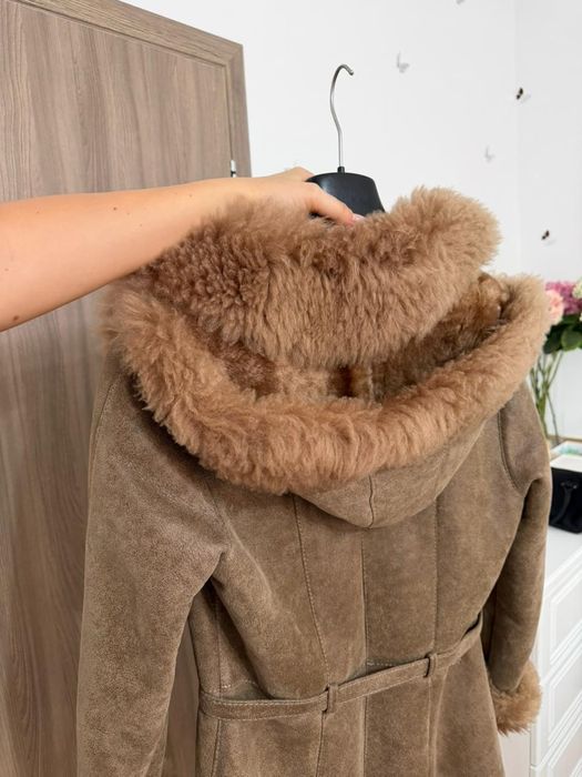 Palton din piele modern