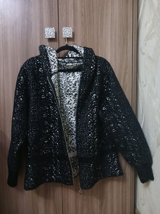 Осенняя шерстяная куртка