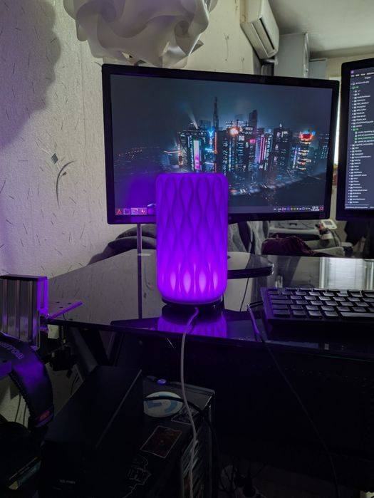 LED декоративна лампа (7 различни цветове)
