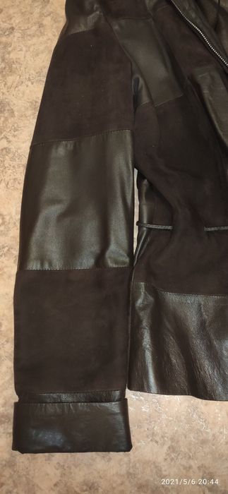 Куртка кожаная,  размер S