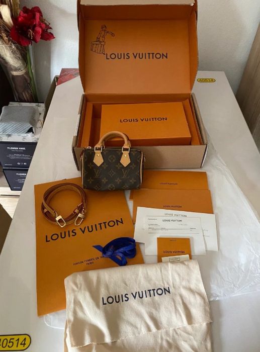 Louis Vuitton Nano Speedy Monogram