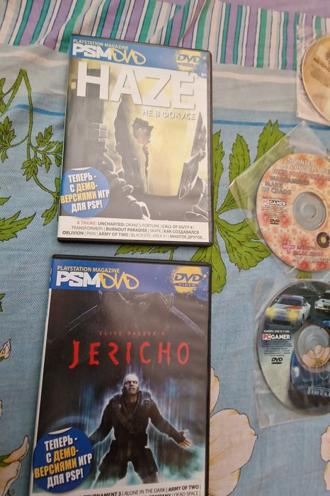 Раритет диски PC gamer & PSM