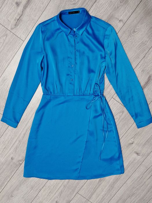 Rochie noua material satinat