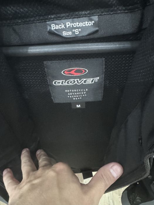 Текстильная мотокуртка clover netstyle-2