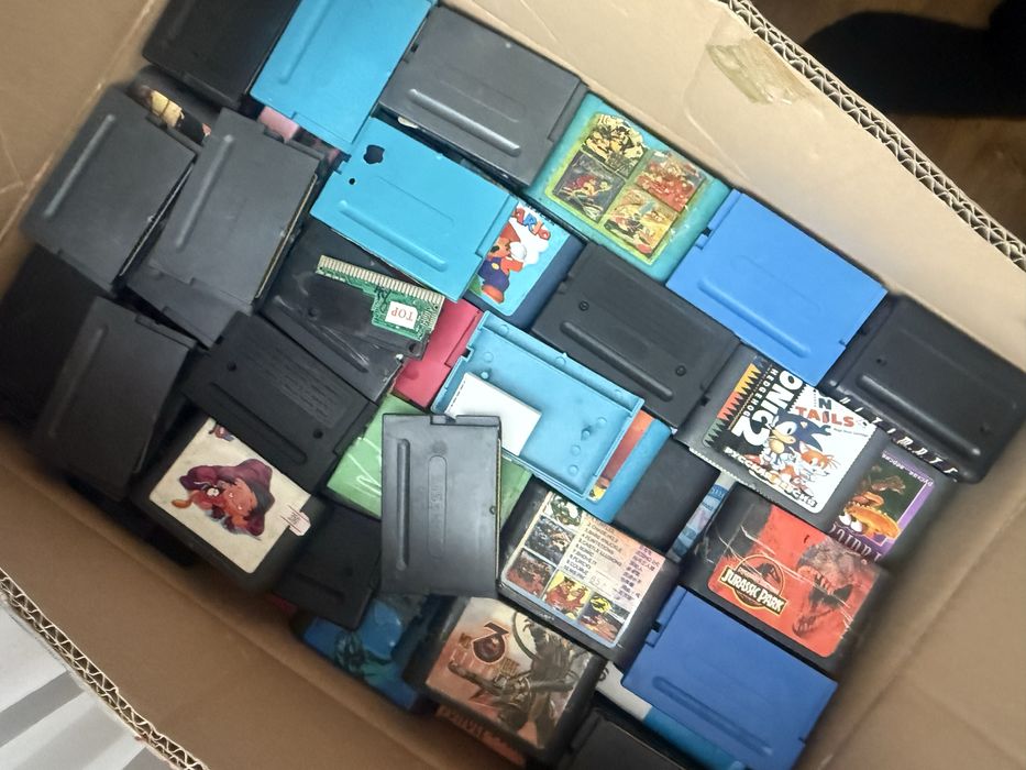 кассеты sega в зорошем состояние