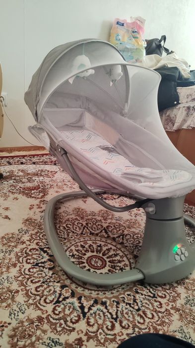 Шезлонг детский музыкальный