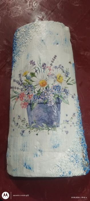 Керемида с декупаж