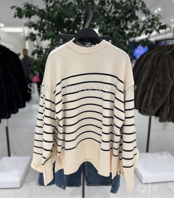 Кардиган Zara в полоску S размер
