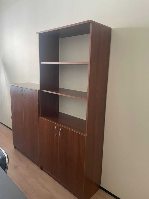 Шкаф и тумба офисные б/у